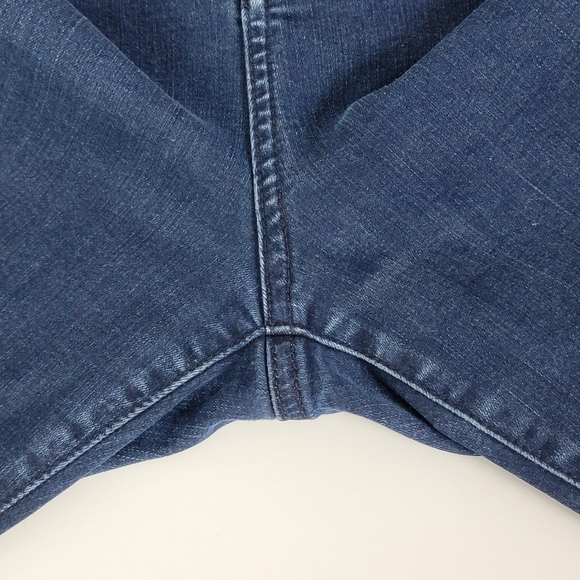 NYDJ‎ High Rise Straight Leg LiftXTuck Technology Denim Blue Jeans Sz 16 PLUS - Picture 10 of 14